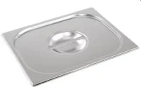 Stainless Steel 1/2 Gastronorm Container Notched Lid – Pack of 6