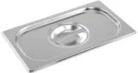 Stainless Steel 1/4 Gastronorm Container Lid – Pack of 6