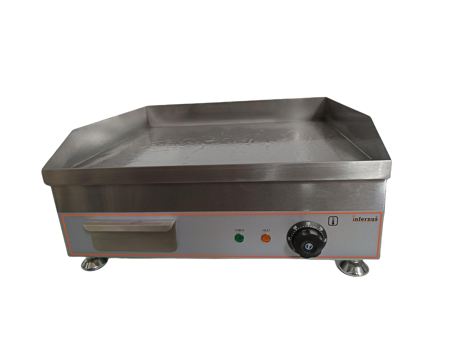 Infernus Steel Plate Electric Griddle – 50cm/20″