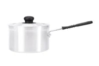Aluminium Saucepan with Silicon Handle 18cm/3L – Pack of 2