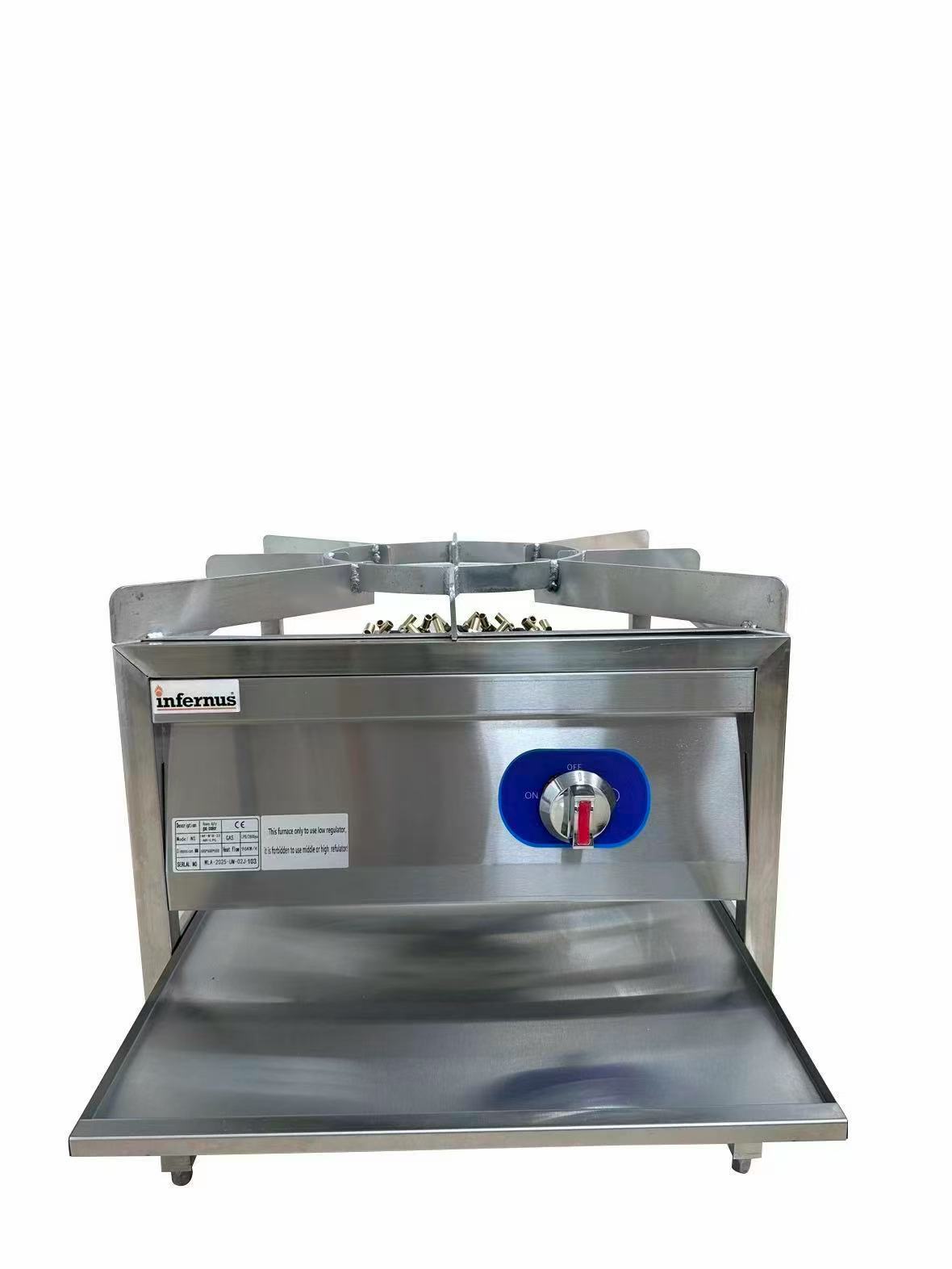 Gas Range Single Stockpot Burner LPG