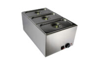 Infernus Electric Bain Marie – 3 x GN 1/3 Pans