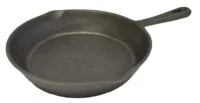 Cast Iron Round Skillet 8″ – Pack of 10