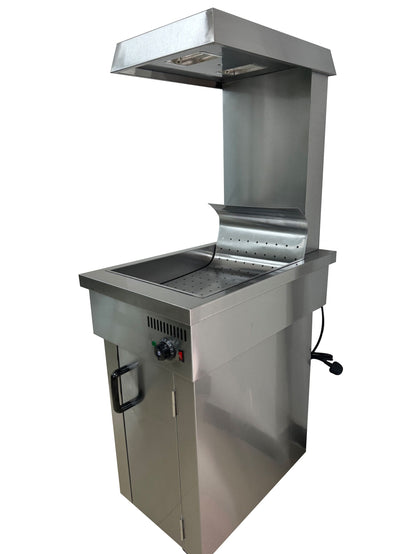 Infernus Slimline Freestanding Chip Scuttle