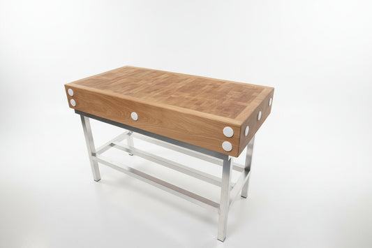 4ft by 2ft (120cm by 60cm) butcher block chopping board