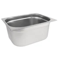 Stainless Steel 1/2 Gastronorm Container 9L – Pack of 6