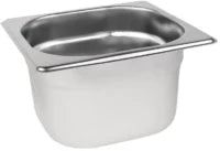 Stainless Steel 1/6 Gastronorm Container 1.7L – Pack of 6