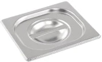Stainless Steel 1/6 Gastronorm Container Lid – Pack of 6