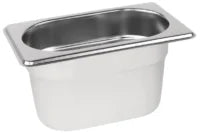 Stainless Steel 1/9 Gastronorm Container 0.8L- Pack of 6