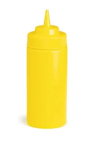 32oz Yellow Sauce Dispenser – Pack of 24