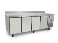 Atosa Counter Workbench  Freezer with Splashback – 4 Door