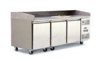 Atosa Marble Top Pizza Prep Counter – 3 Door