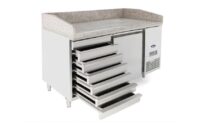Atosa Marble Top Pizza Prep Counter With Drawers – 1 Door