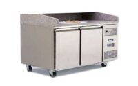 Atosa Marble Top Pizza Prep Counter – 2 Door