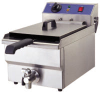 Infernus Countertop Electric Single Tank Fryer With Tap- 16L