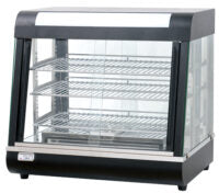Infernus Black 900mm Heated Display Cabinet