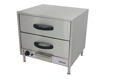 Infernus Warming Cabinet 2 drawer