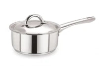 Stainless Steel Saucepan with Wide S/S Lid 18cm/2L – Pack of 6