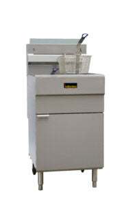 Infernus 5 Burner Single Tank Twin Basket Gas Fryer – 37 Litres