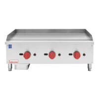Infernus 3 Burner Heavy Duty 20mm Plate Gas Griddle – 90cm/36″
