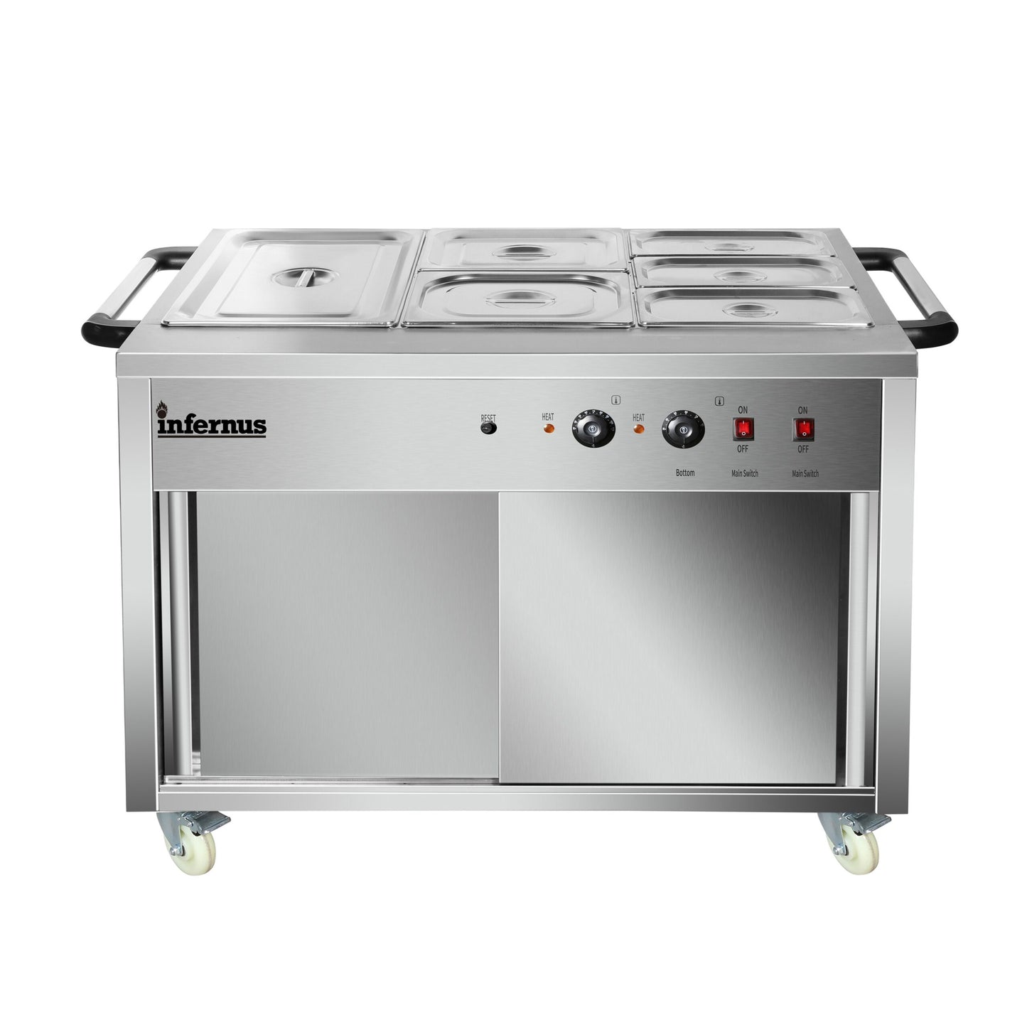Heated Display Hot Cupboard 121.5cm