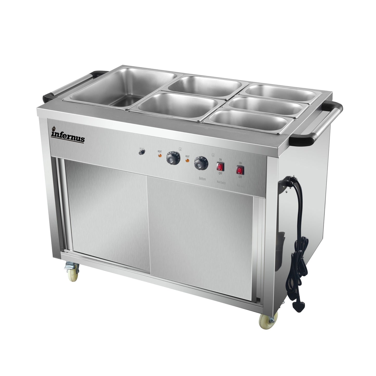 Heated Display Hot Cupboard 121.5cm