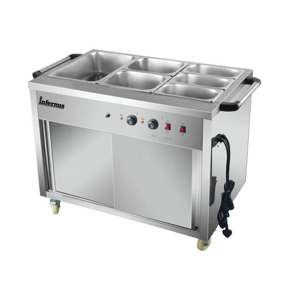 Heated Display Hot Cupboard 121.5cm