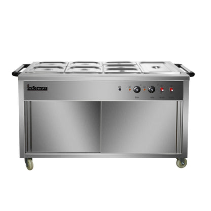 Heated Display Hot Cupboard 155.5cm