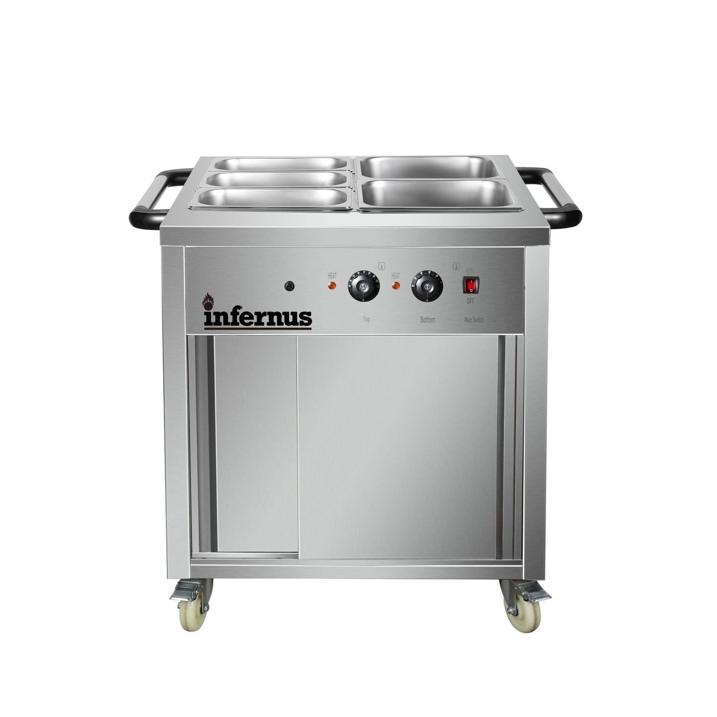 Heated Display Hot Cupboard 88cm