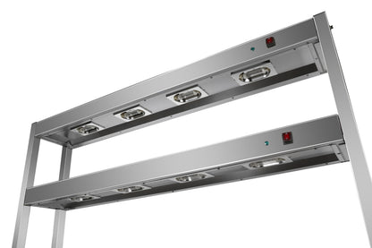 Heated Display Hot Cupboard & Gantry- 150cm