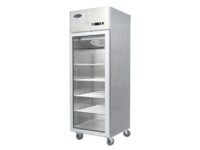 Atosa Slimline Glass Door Upright Display Freezer – Single Door