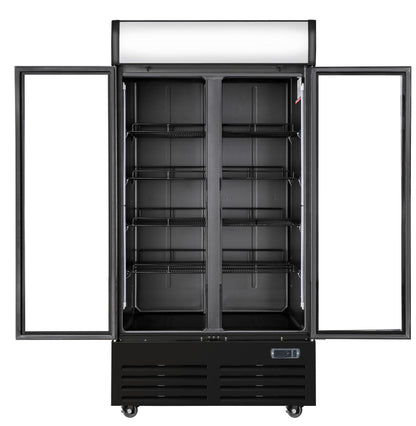 Infernus Double Door Upright Display Fridge 736L