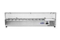Atosa VRX Glass Screen Topping Unit – 10 x 1/4GN