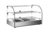 Double Shelf Counter Heated Display 45L – Curved