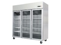 Atosa Slimline Glass Door Upright Display Freezer – Triple Door