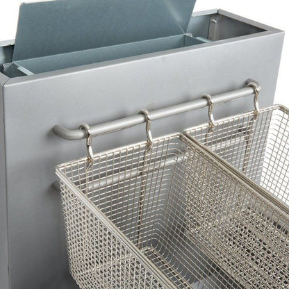 Infernus 3 Burner LPG Single Tank Twin Basket Gas Fryer – 23 Litres