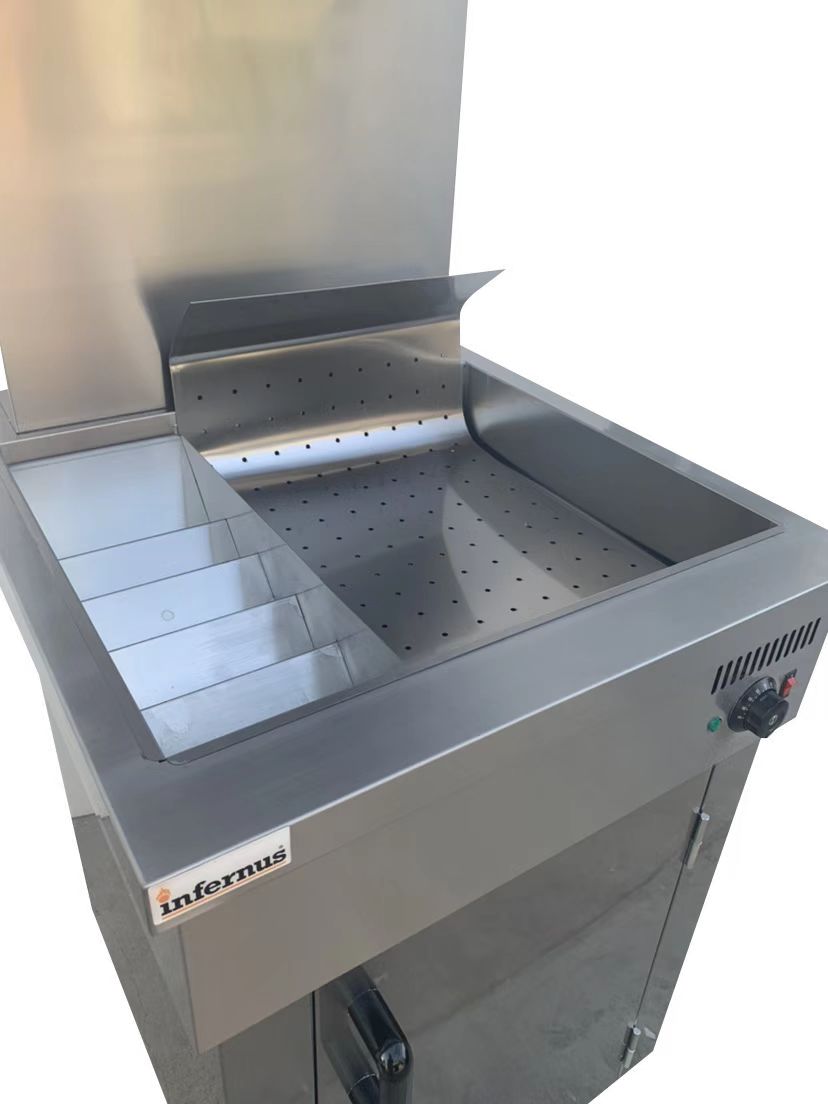 Infernus Freestanding Chip Scuttle with Bag Station