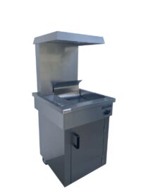 Infernus Freestanding Chip Scuttle with Bag Station