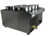 Infernus Electric Round Pot Bain Marie – 4 x 7L Pot